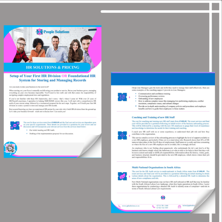 Client's E-Brochure (MS Word)
