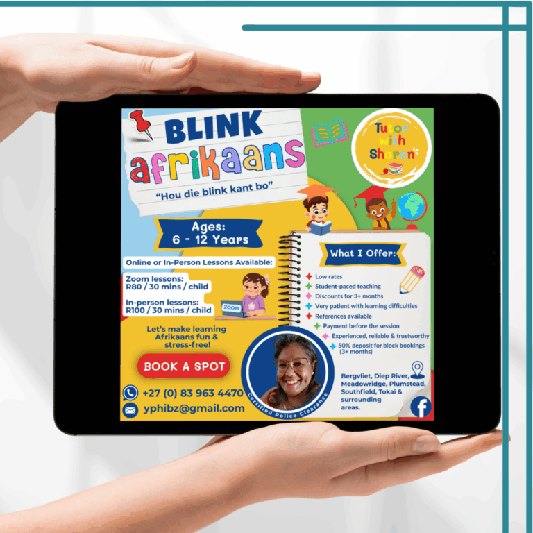 A Client's Digital Flyer
