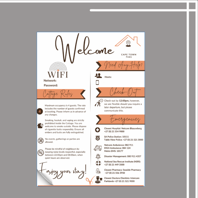 Airbnb One Pager Guide