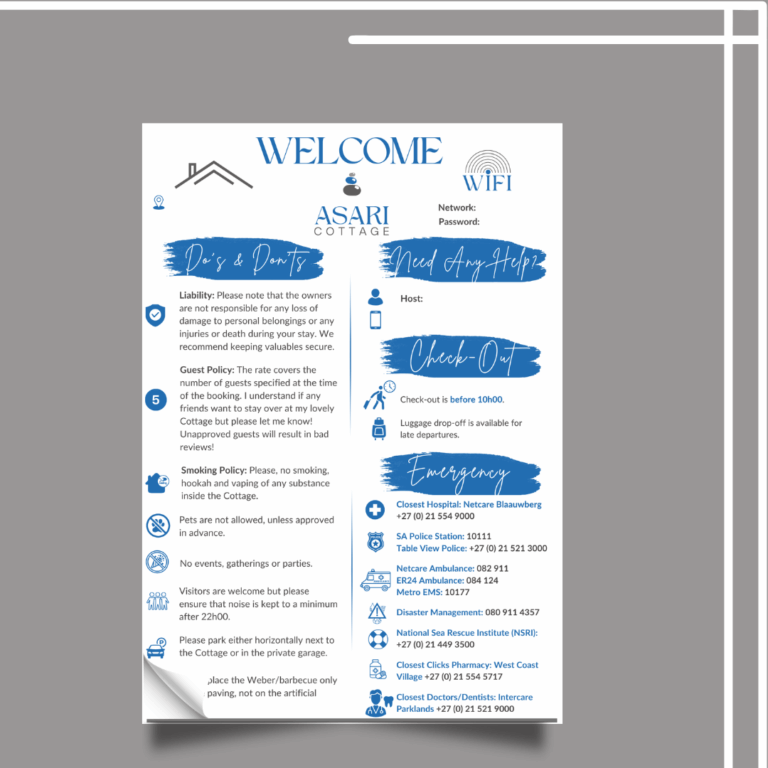 Airbnb One Pager Guide