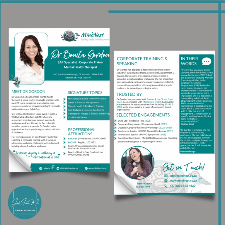 Client's Speaker Sheet